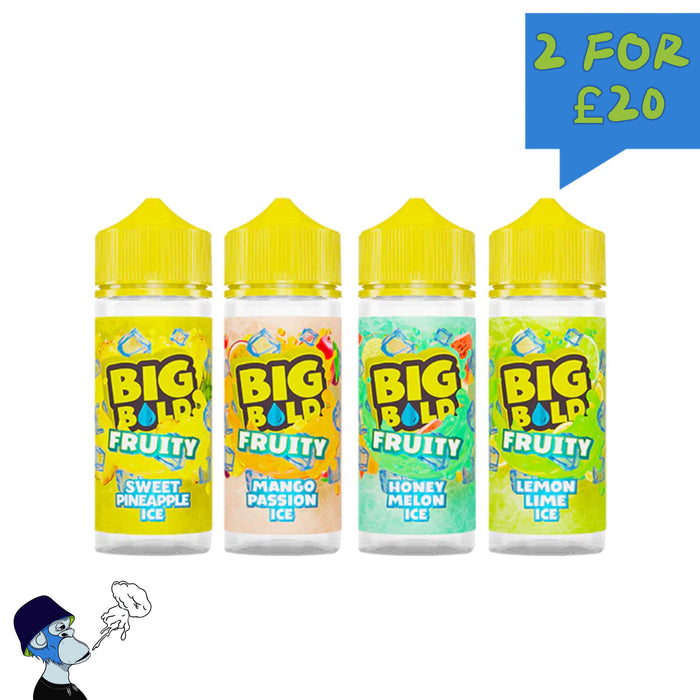 0mg Big Bold Fruity Series 100ml E-liquid (70VG/30PG)