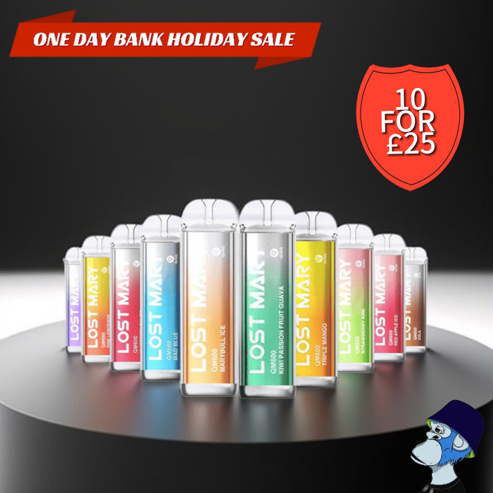 Lost Mary QM600 Bank Holiday Bundle 10 for £25