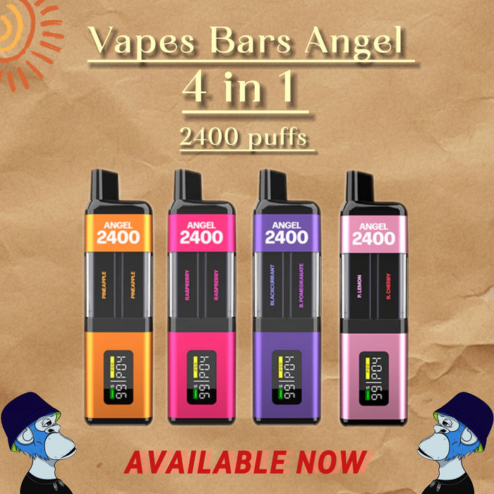 Vapes Bars Angel 2400 4in1  Pod Kit 2400 Puffs