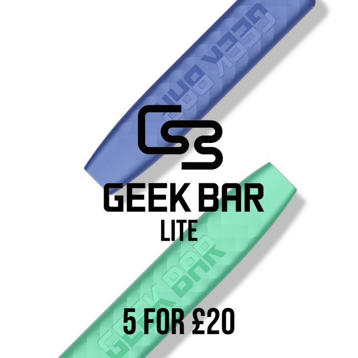 20mg Nicotine Geek Bar Lite Disposable Device 5 for £20