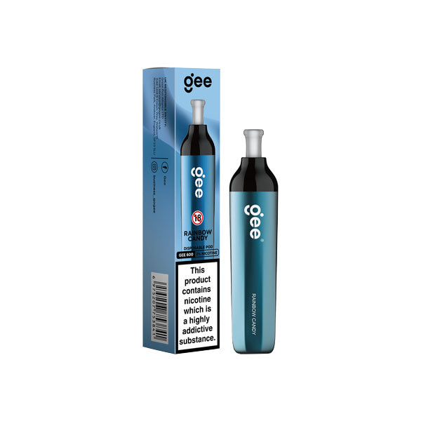 20mg ELF BAR Gee 600 Disposable Pod Vape Device 600 Puffs 2 FOR £10