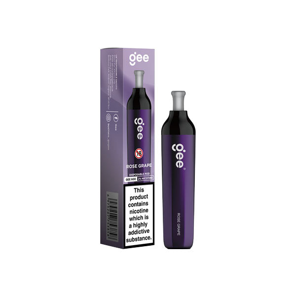 20mg ELF BAR Gee 600 Disposable Pod Vape Device 600 Puffs 2 FOR £10