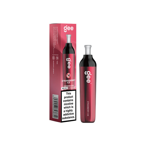 20mg ELF BAR Gee 600 Disposable Pod Vape Device 600 Puffs 2 FOR £10