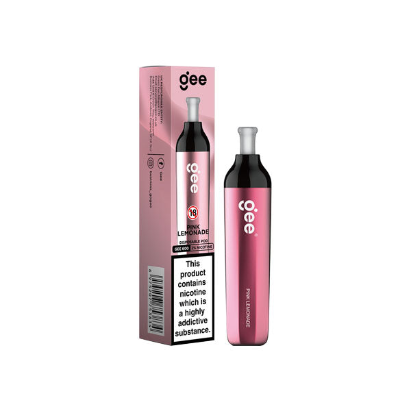 20mg ELF BAR Gee 600 Disposable Pod Vape Device 600 Puffs 2 FOR £10