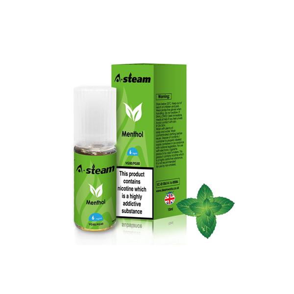 A-Steam Fruit Flavours 12MG 10ML (50VG/50PG)