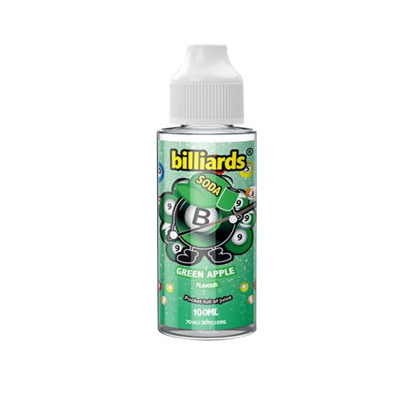 Billiards Soda Range 0mg 100ml Shortfill (70VG/30PG)